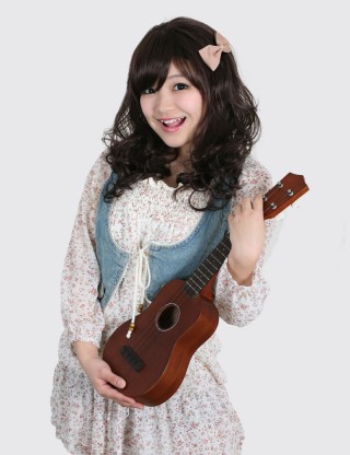 Wigs2you 全假髮 日本正品 常溫絲 斜劉海 長卷髮 甜美可愛型W-536A